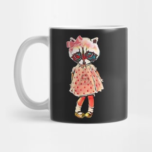 Raccoon Girl With All-Seeing Eye Mug